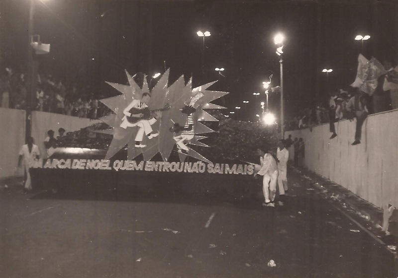  - Desfile da escola de samba Vai-Vai, 1978.