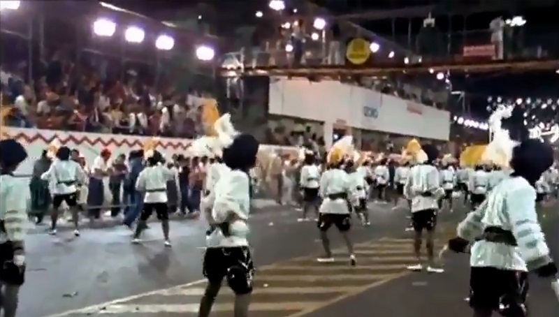  - Desfile da Vai-vai na Avenida Tiradentes, 1980.