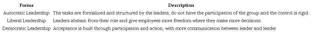 Forms of leadership and their concept
