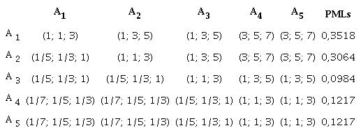 Alternatives in order of priority 