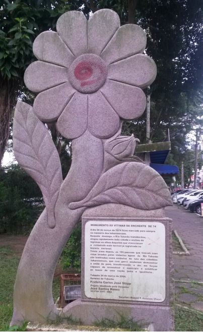 Monument in honor of the victims