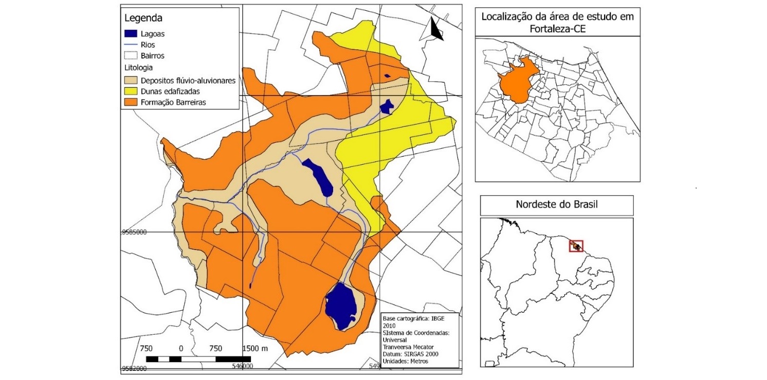 The lithological units of the study areaThey have the best aquifer potential, providing goodflow for wells (5-5 m³/h)