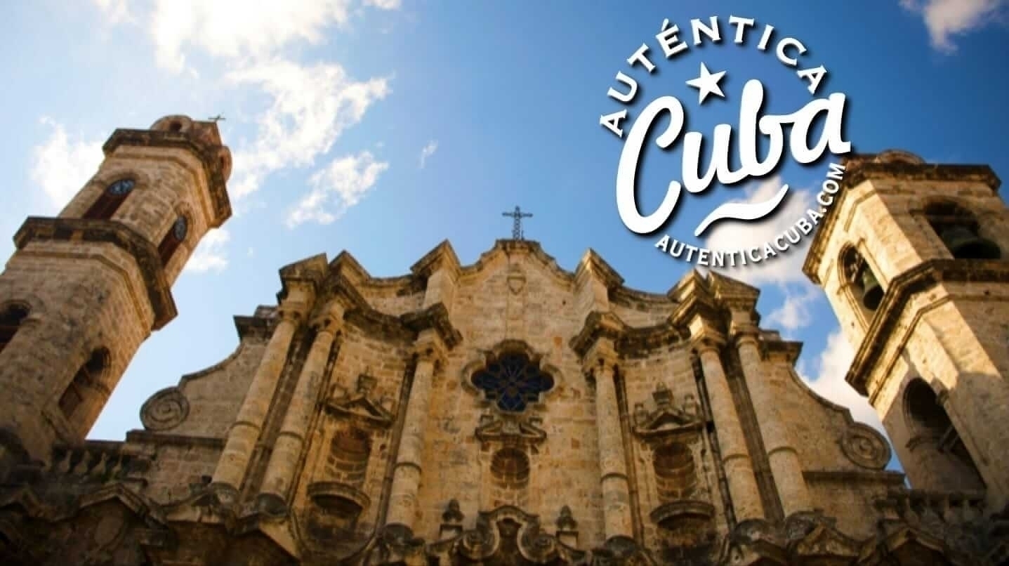 Catedral de la Virgen María de la Concepción Inmaculada de La Habana in the TourismCampaign entitled Auténtica Cuba. Source: https://thecrazycircus.com/cuba/