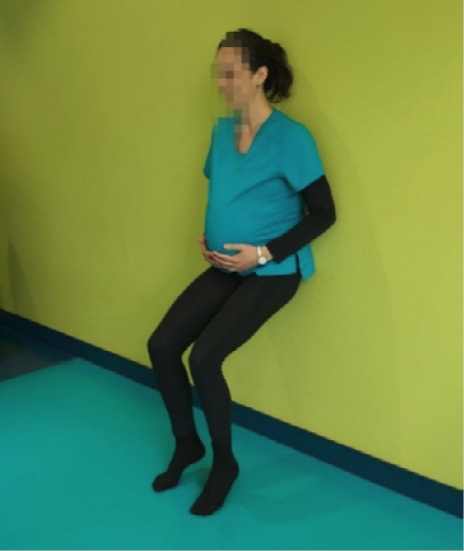 Ejercicio en punta de pies