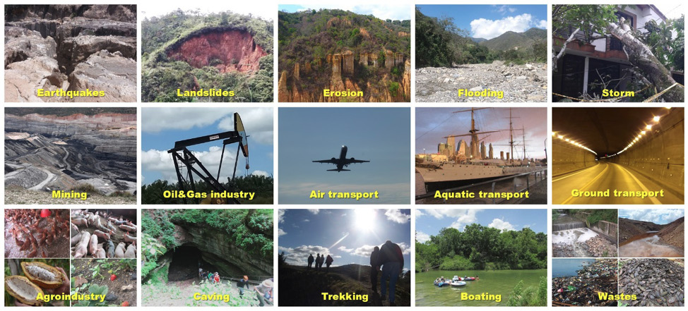 Environment, natural phenomena and anthropogenic activity  