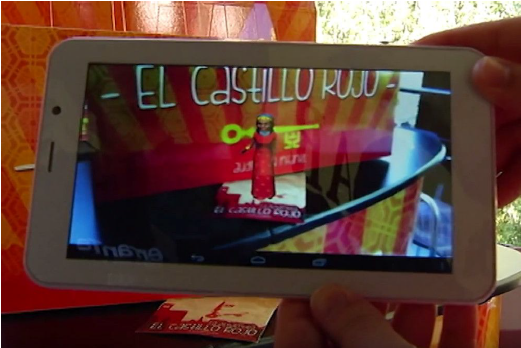 Gu&iacute;a virtual de la app La Alhambra. El Castillo Rojo.