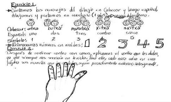 Ejemplo del material contextualizado
elaborado por los docentes