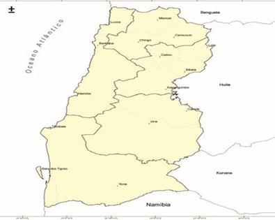 . Organização administrava da Província do Namibe