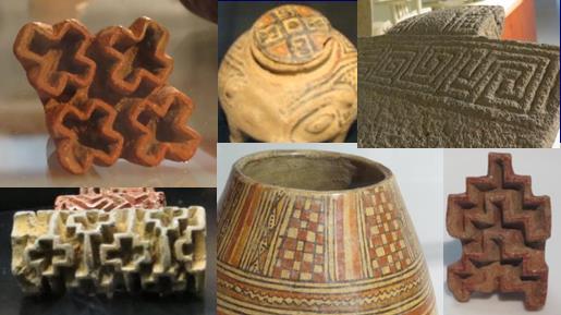 Algunos ejemplos de sistemas de representación tomados del Museo de
Jade costarricense.