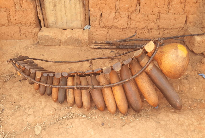 Marimba pertencente a Antônio
Miguel Bande, aldeia de Caiongo