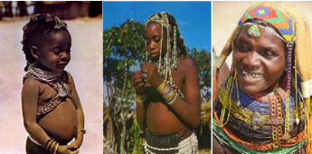 Mulheres
Nhaneka-nkhumbi em idades diferentes