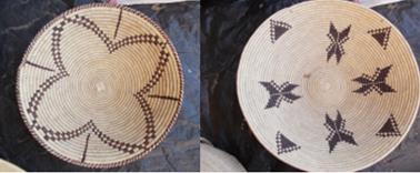 Cestos n&atilde;o geom&eacute;tricos onde se reconhecem
reflex&otilde;es e rota&ccedil;&otilde;es