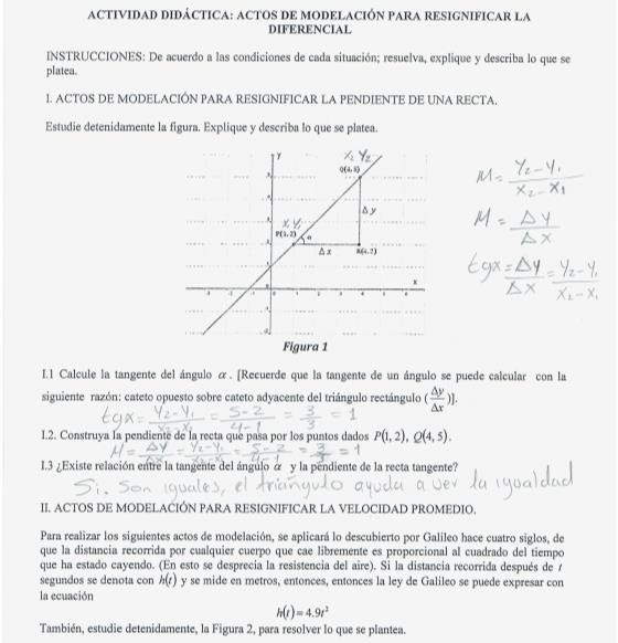 Actividad didáctica,
hoja 1.