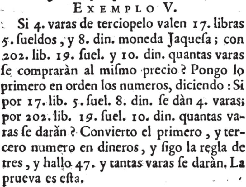 Ejemplo V del Capítulo XVI.