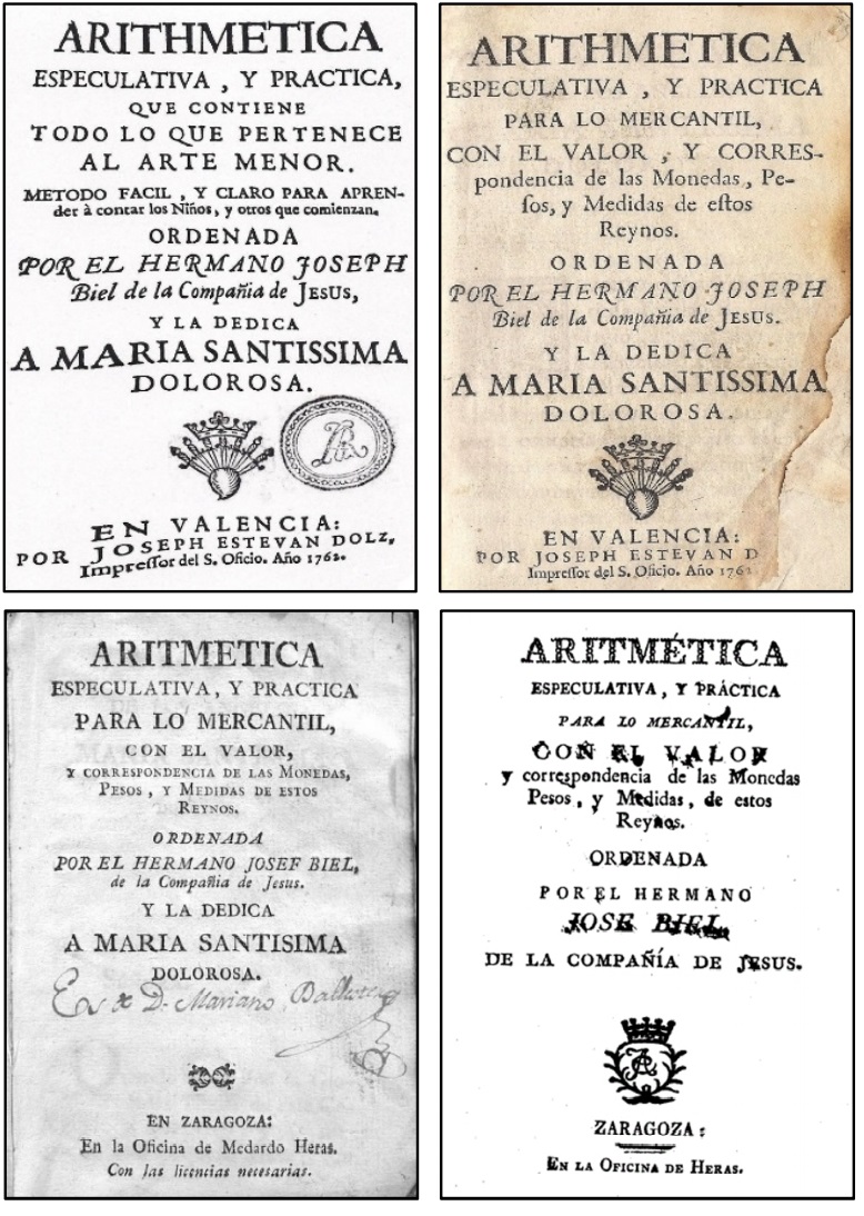 Distintas portadas de la obra.