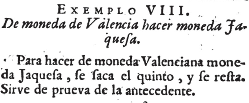 Ejemplo VIII del Capítulo XII.