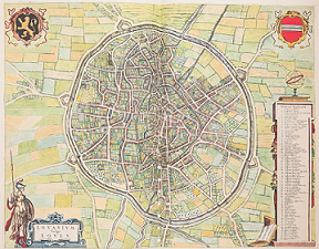 Panorama de Lovaina, c. 1560? Francesco Valegio.