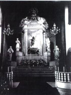 Escenograf&iacute;a religiosa. Francisca Sp&iacute;nola. Iglesia de la
Encarnaci&oacute;n de Har&iacute;a.