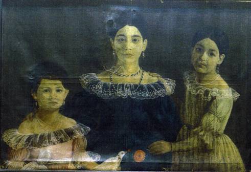 &Aacute;ngela Dolores y Catalina Vega
Sp&iacute;nola. Francisca Sp&iacute;nola.