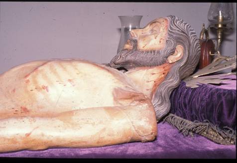 Cristo Difunto Iglesia de San
Gin&eacute;s. Arrecife.