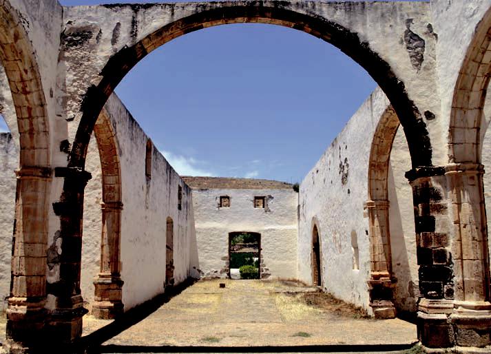 Interior de la iglesia de san
Francisco. 