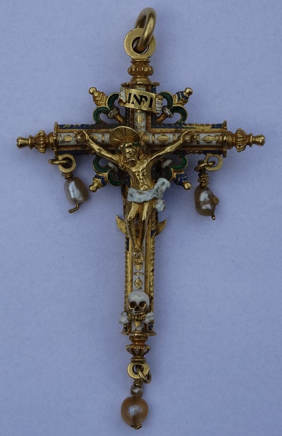 Cruz pectoral, c. 1625-1650.
