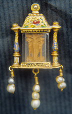 Viril de templete.
México, c. 1570. 