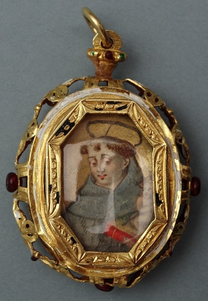  Medallón relicario,
c. 1590-1600.