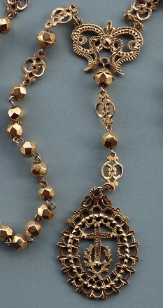Rosario de oro. ¿La Habana? c.
1800. 
