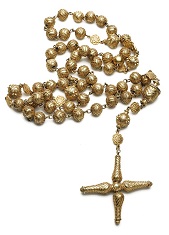 Rosario de oro, c.
1675-1700. 