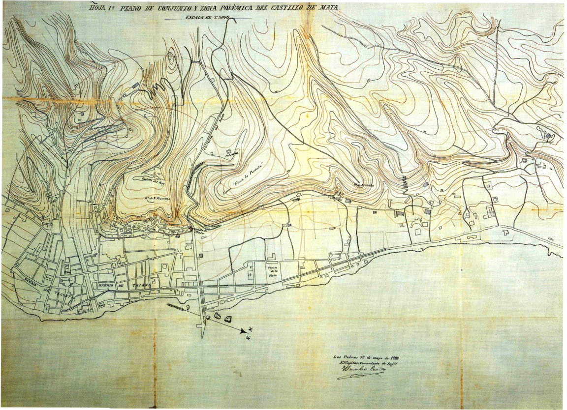 Carre&ntilde;o, Brigada Topogr&aacute;fica 1899