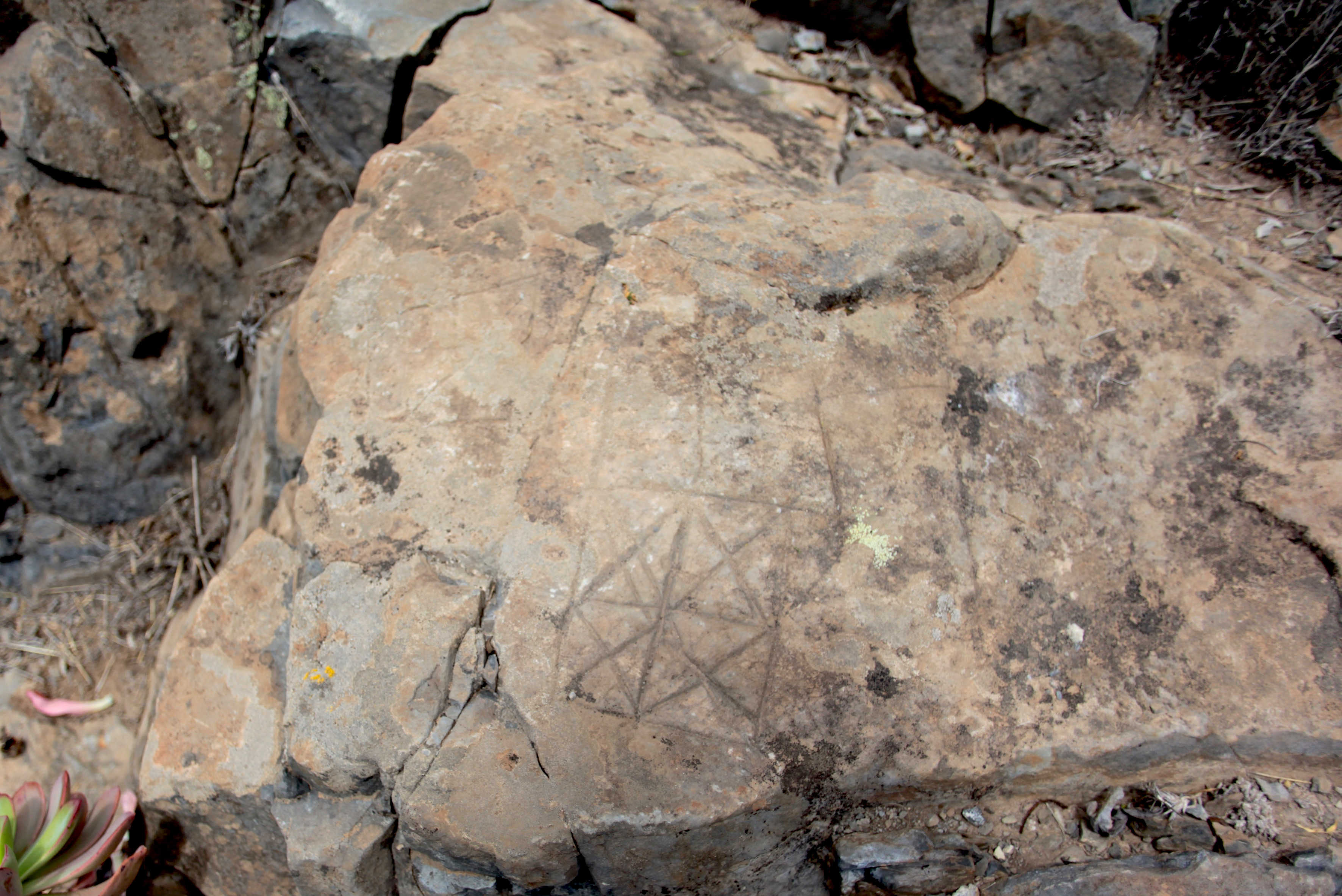 Roque de Jama-2, panel 1.