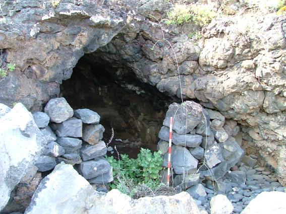 Cueva de punta de la Barranquera, valle Guerra.