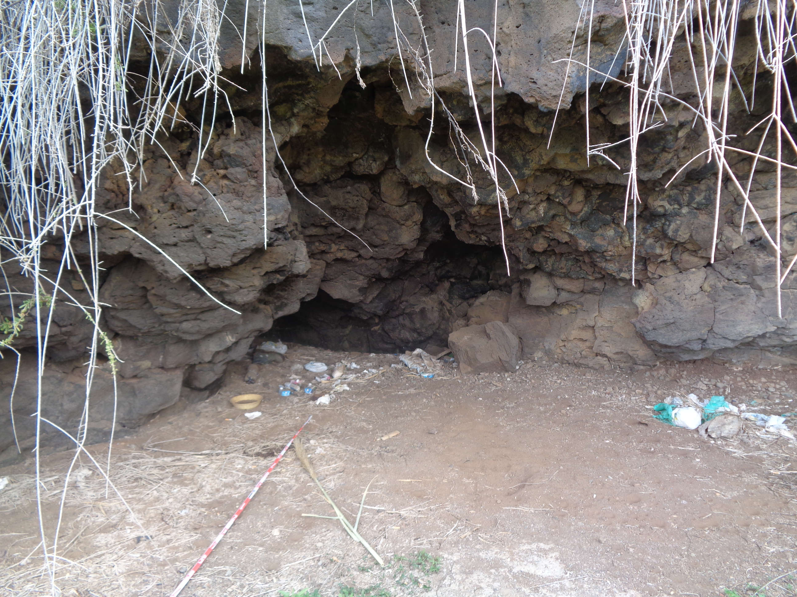 Cueva II de la desembocadura del barranco de las Cuevas, Jover, Tejina.