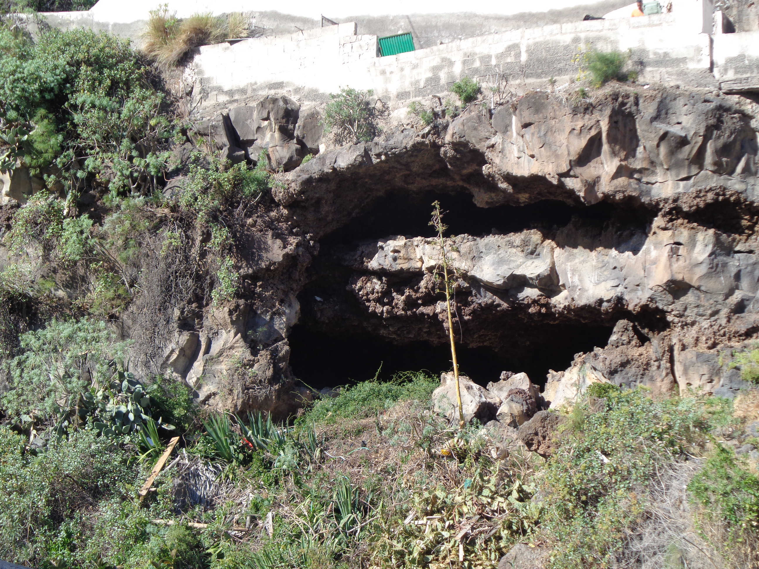 El Pozo I, cueva de habitación del barranco Milán.