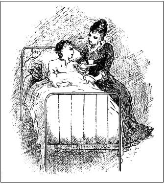 S&eacute;rgio recebe cuidados de D. Ema na enfermaria.