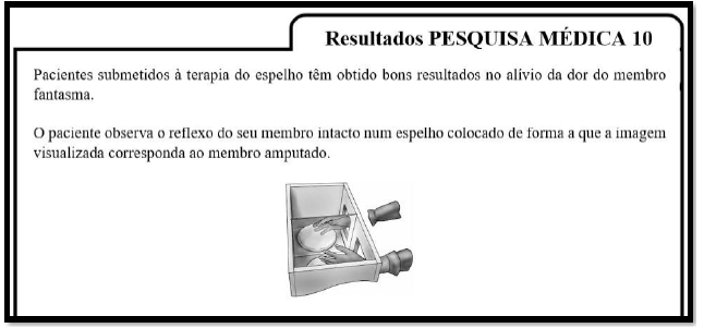 Texto 3.3 - Pesquisa m&eacute;dica 10 (Ramachandran e Altschuler, 2009).