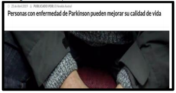 Imagen 1. Enfoque biomdico de la noticia