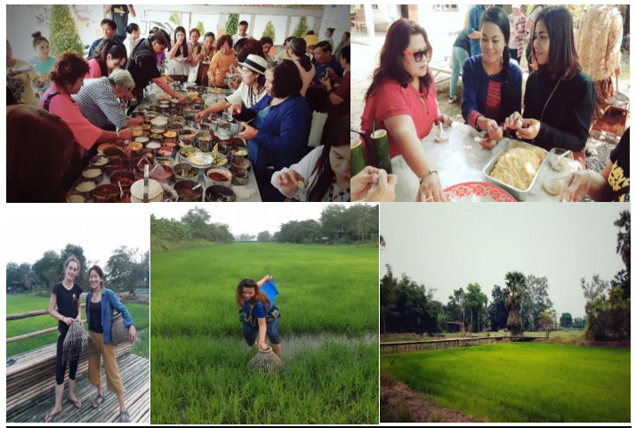 Figure 2. Tourism activities of the Sam Ruan community, Phra Nakhon Si Ayutthaya Province