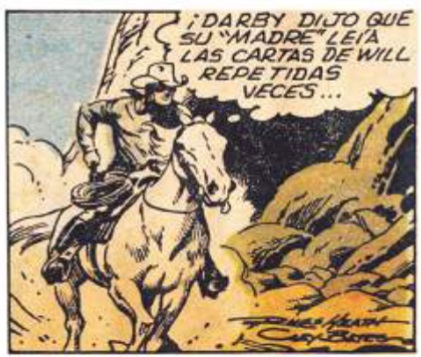 Imagen 24. Panel del Comic strip publicado por el diario El Universo el 13 de junio de 1983.