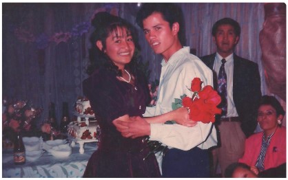 Imagen 2. Vals de la madre de una de las familias en su fiesta de quince años