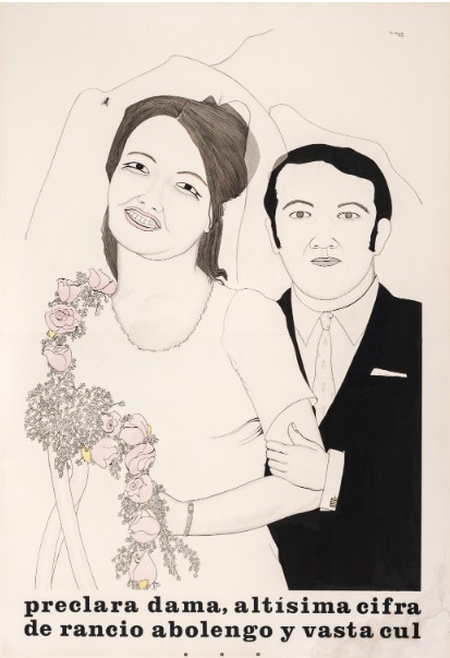 “Preclara  dama,  altísima  cifra  de  rancio  abolengo  y  vasta  cul”, 1970