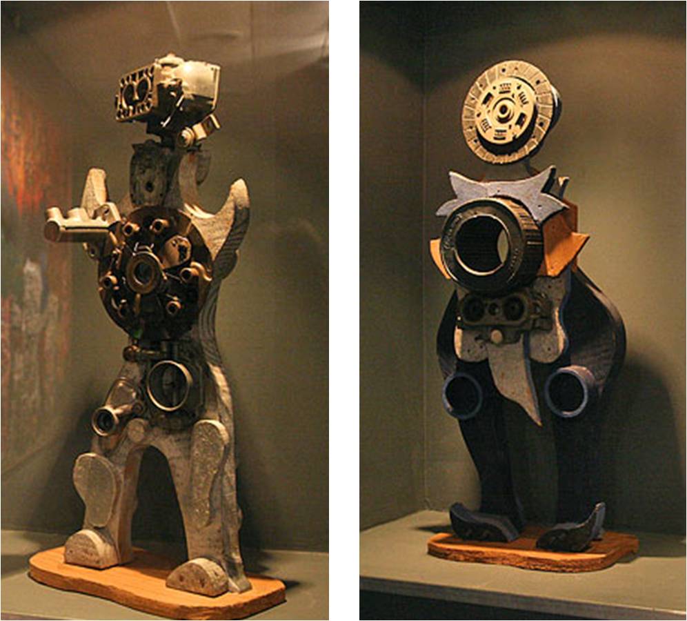 Imagen  5. Antonio Berni, Robot, La Masacre de los Inocentes