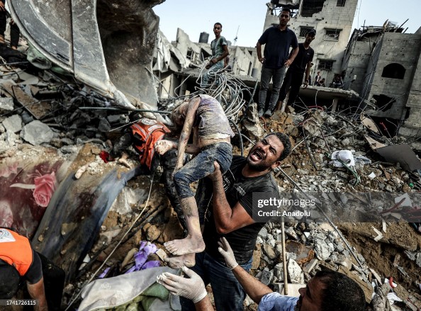 Vctimas del conflicot Istrael-Palestina