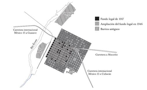Ampliaci&oacute;n del fundo legal de guam&uacute;chil en 1946