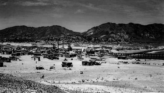 VISTA DE LA LOCALIDAD PESQUERA DE BAH&Iacute;A TORTUGAS, 14 DE ABRIL DE
							1955