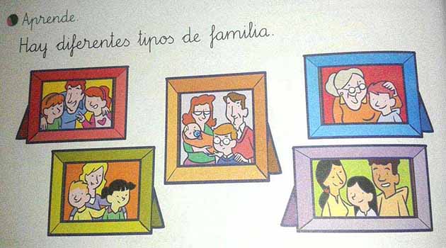 Ejemplo de la diversidad familiar