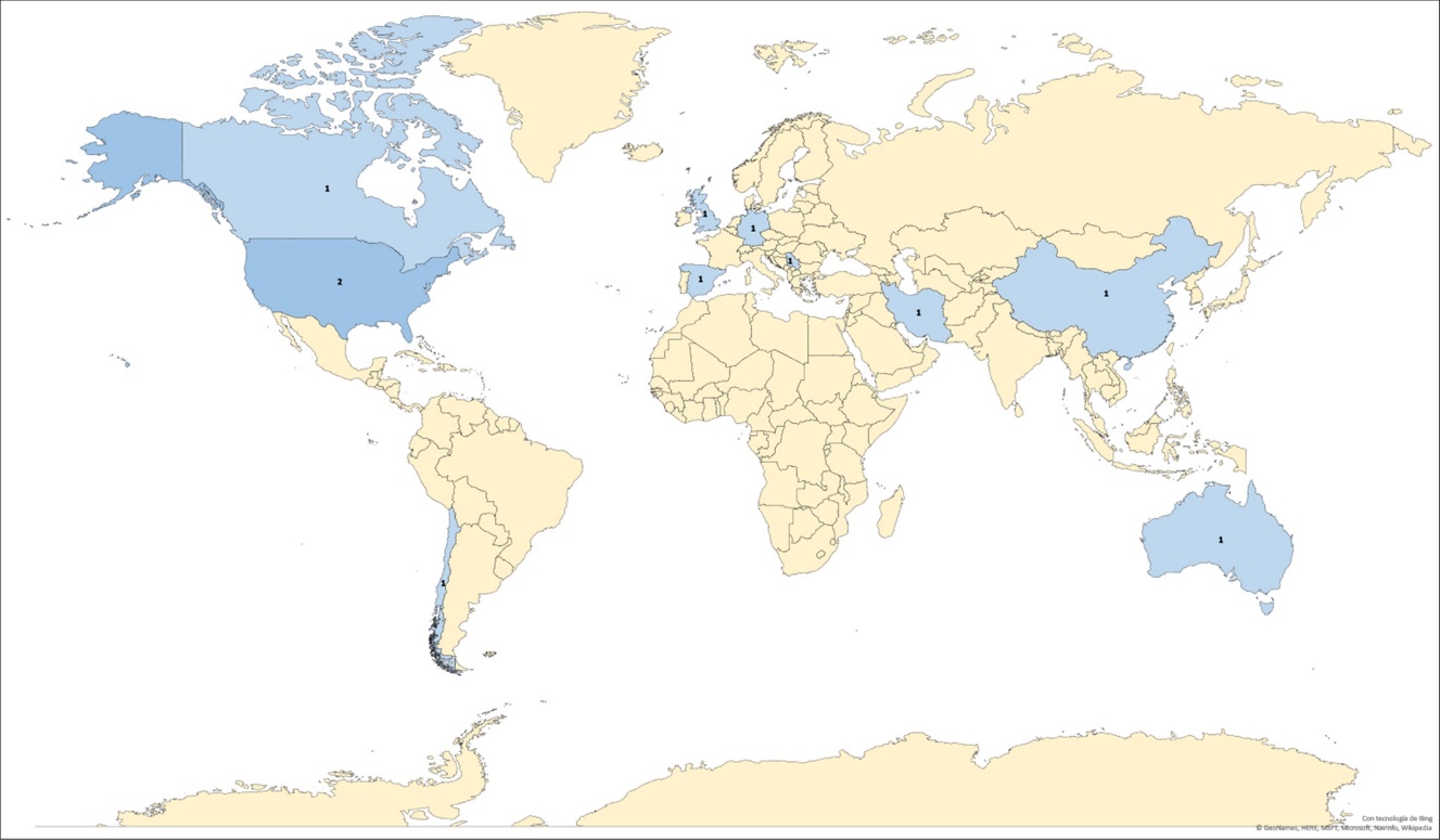 Geografía económica de la producción científica