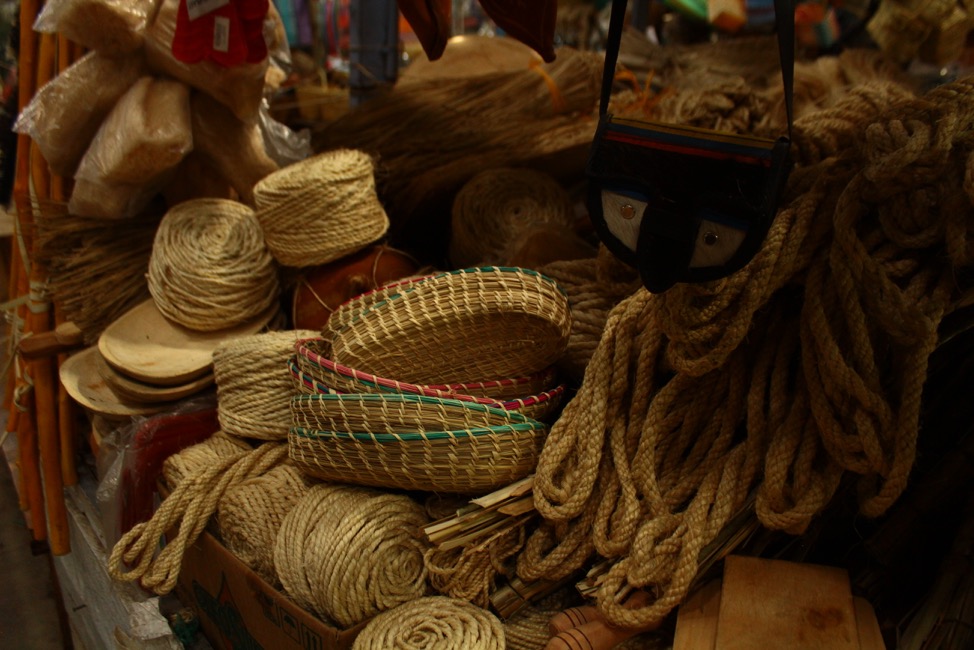 Artefactos utilitarios de produccin artesanal Plaza de mercado La Esmeralda Popayn Colombia