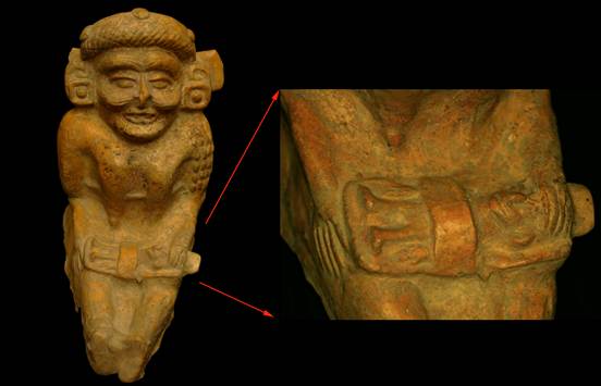 Figurilla prehisp&aacute;nica sin contexto espec&iacute;fico. 